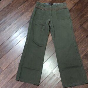 Ralph Ralph Lauren Women's Green Utility Pants